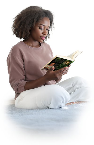 Femme qui lit un livre