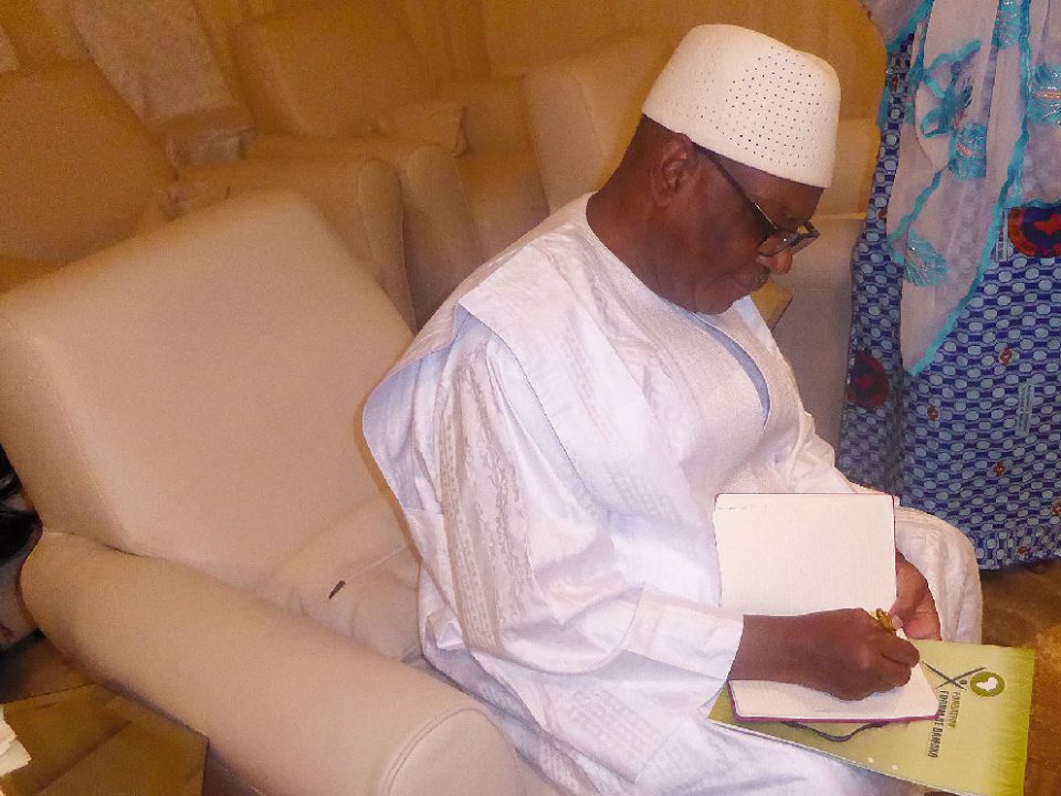 Son Excellence Ibrahim Boubacar Keita, Président du Mali