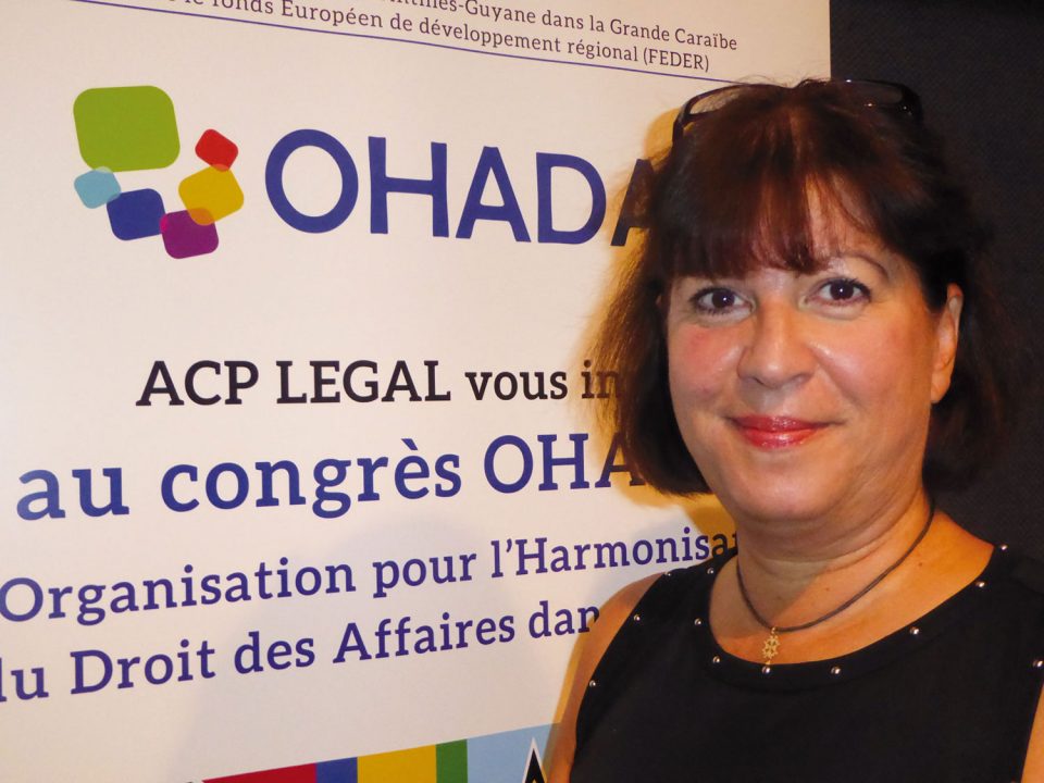 Françoise Andrieux, présidente de l’Union internationale des huissiers de justice