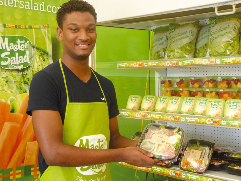 Master Salad diversifie ses productions pour les particuliers et vend aux cuisines centrales.