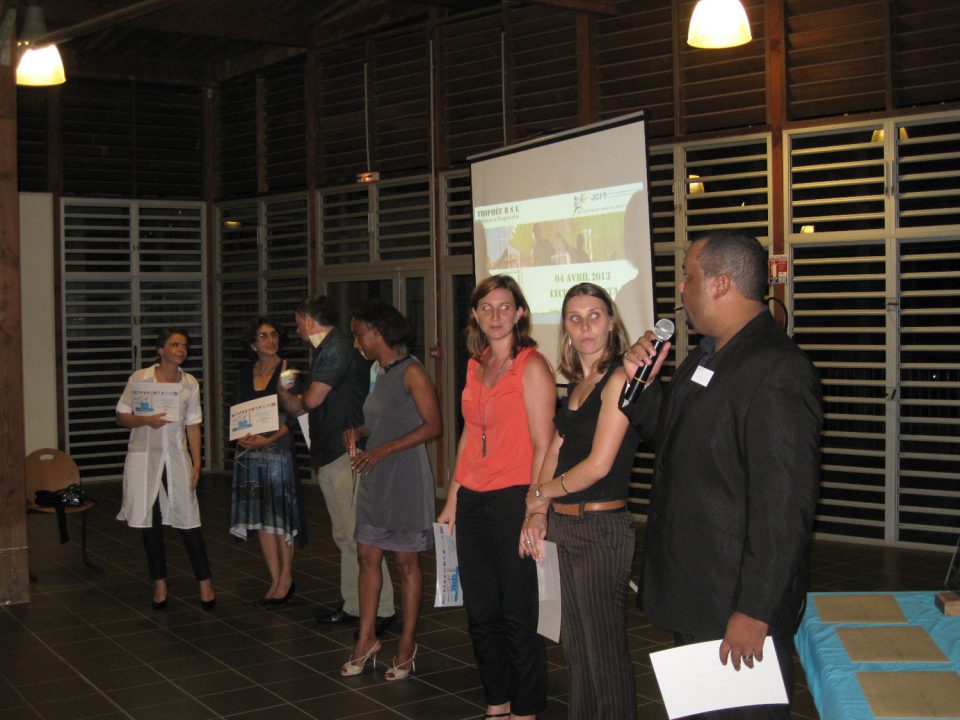 Remise des Trophée RSE hier soir au Lycée Balata