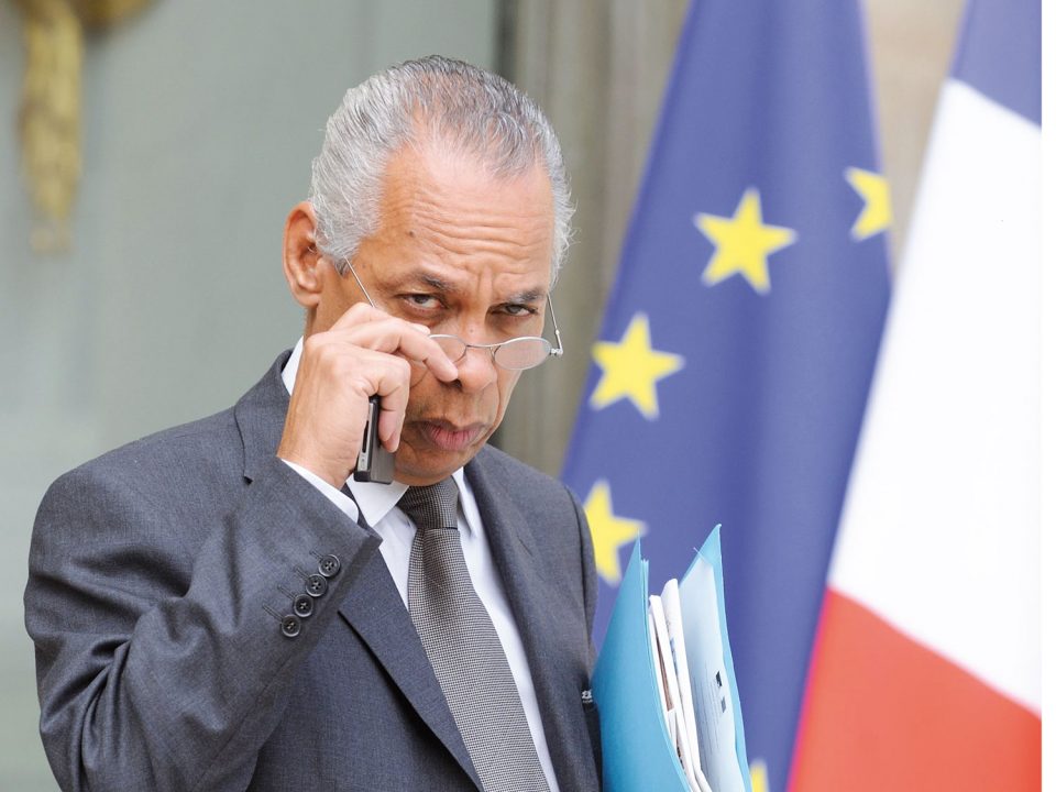 Victorin Lurel, ministre des Outre-Mer, lors de l’assemblée générale de la Fedom