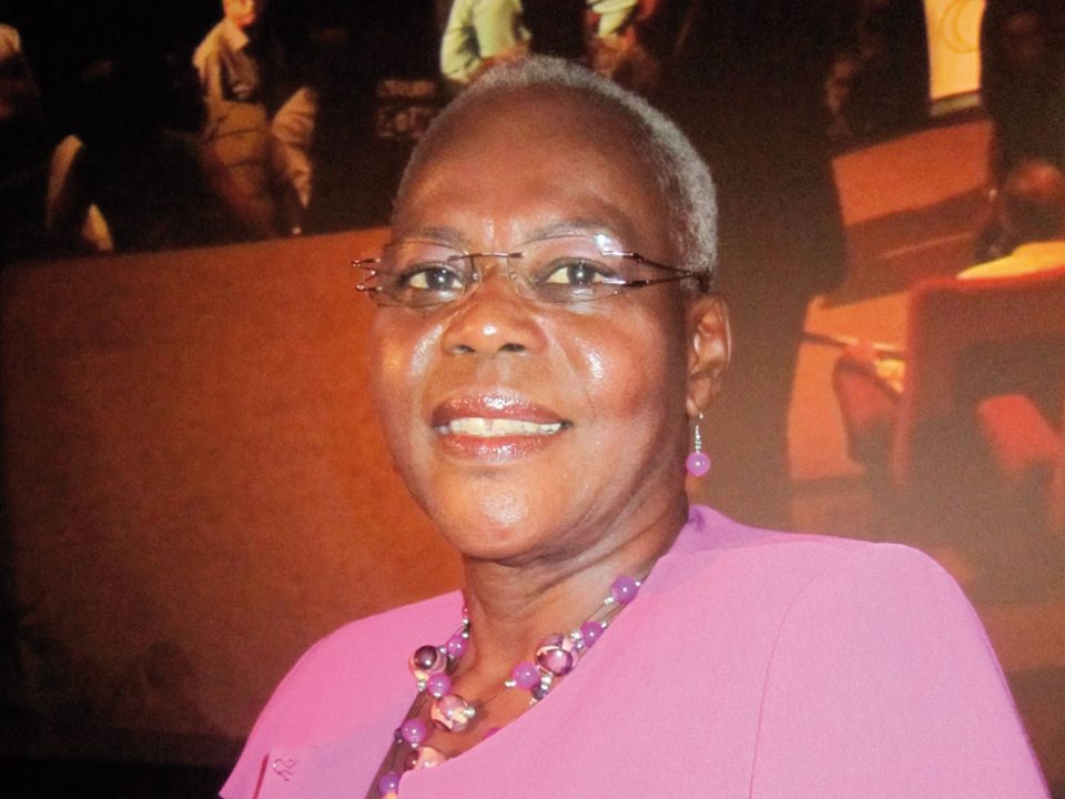 Josette Manin, présidente du Conseil général de Martinique