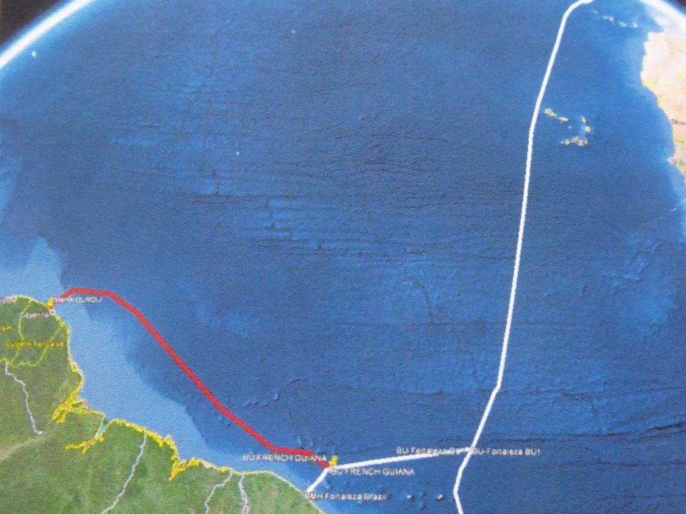 Guyane : la CTG veut son câble entre Kourou et Fortaleza