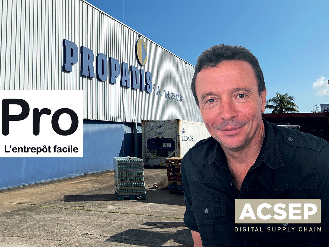 Logistique aux Antilles-Guyane : Acsep digitalise la gestion d’entrepôt