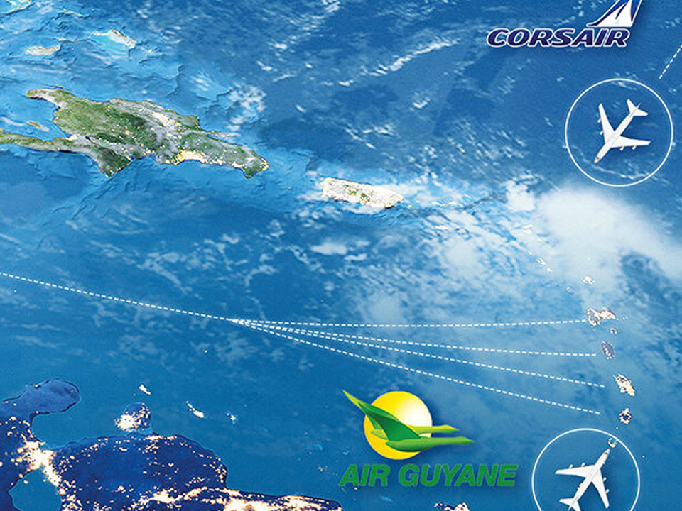 Corsair/Air Antilles-Air Guyane Express : la première brique d’un pôle aérien en Caraïbe-Guyane !