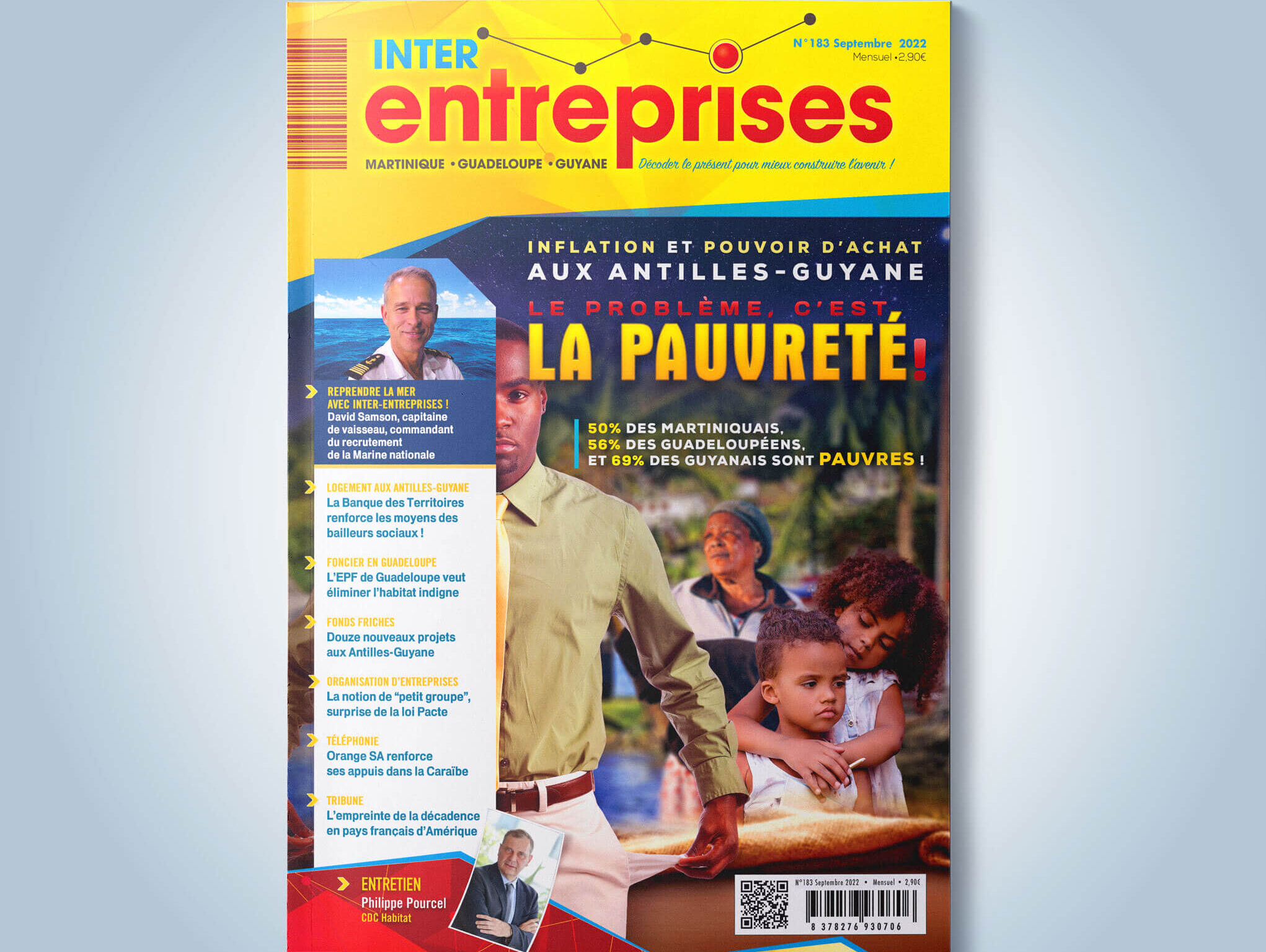 Inflation, pouvoir d’achat aux Antilles et en Guyane : le problème est la pauvreté des populations !