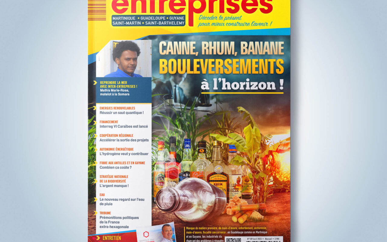 Canne, rhum, banane aux Antilles et en Guyane