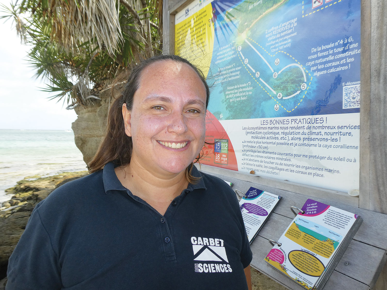 Rencontre avec Mathilde Brassy, médiatrice scientifique au Carbet des Sciences en Martinique