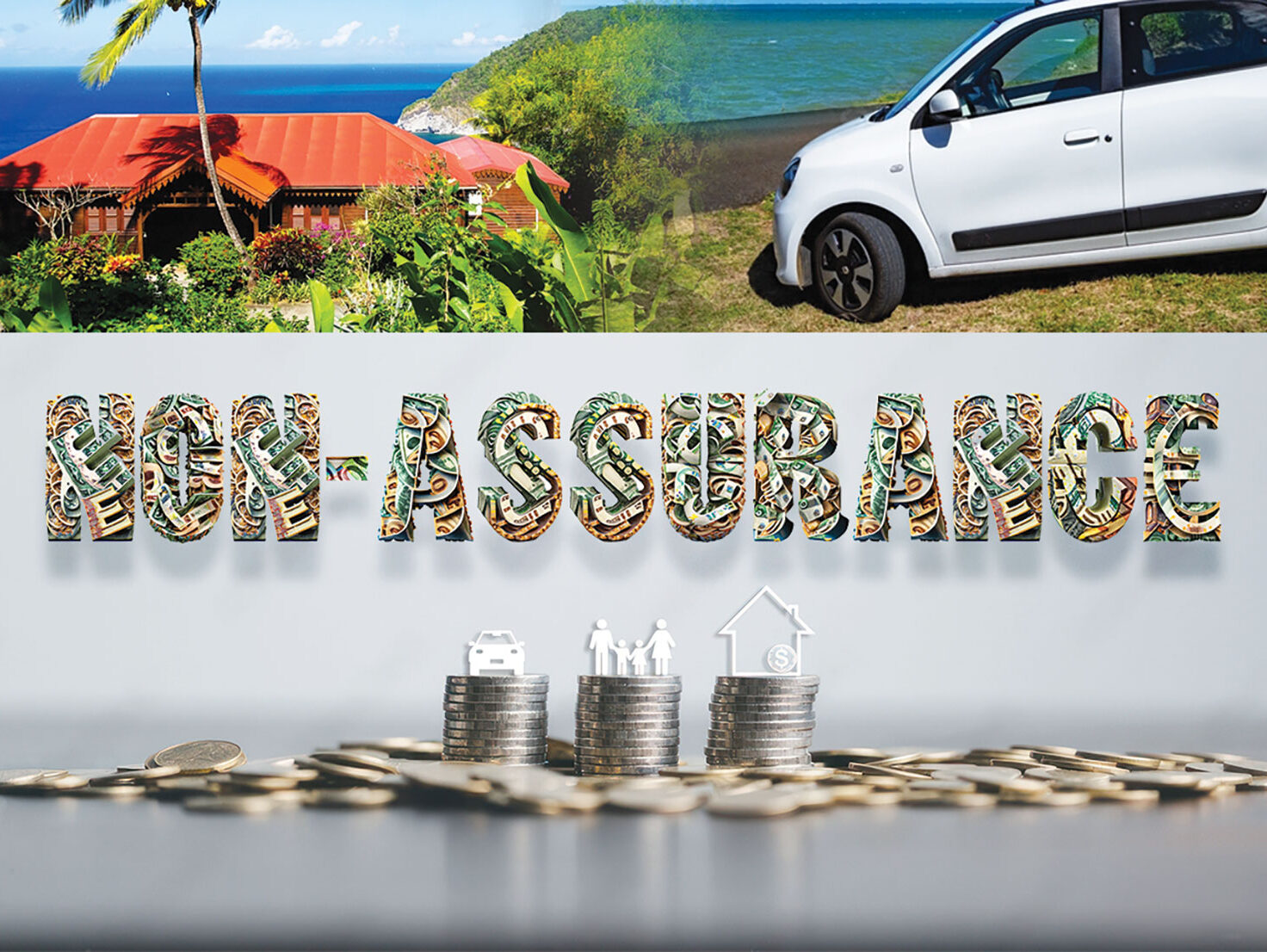 Assurance habitation et voiture outre-mer : la non-assurance, un vrai problème