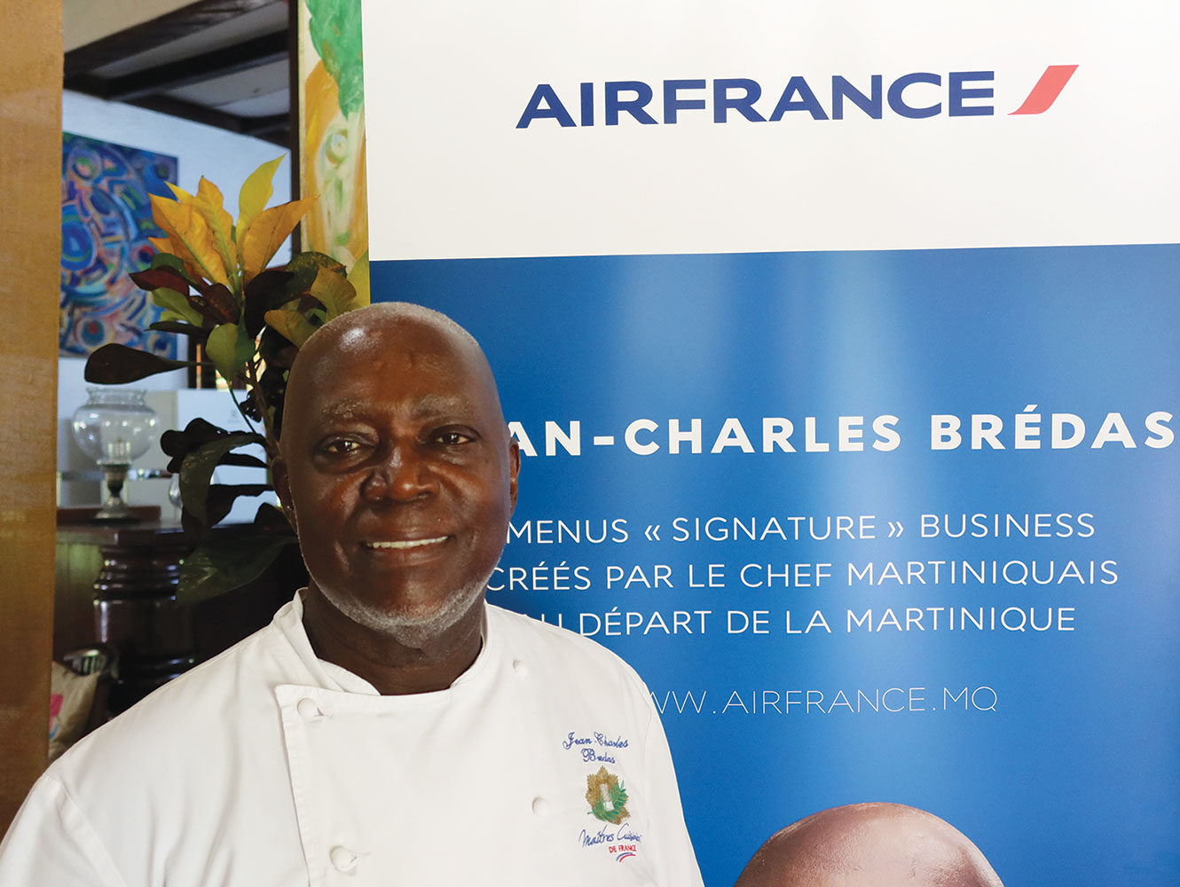 Classe Business : la signature du chef Bredas