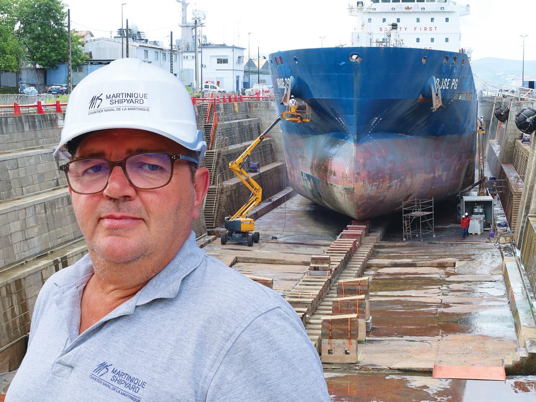 Martinique Shipyard traite de plus en plus de bateaux