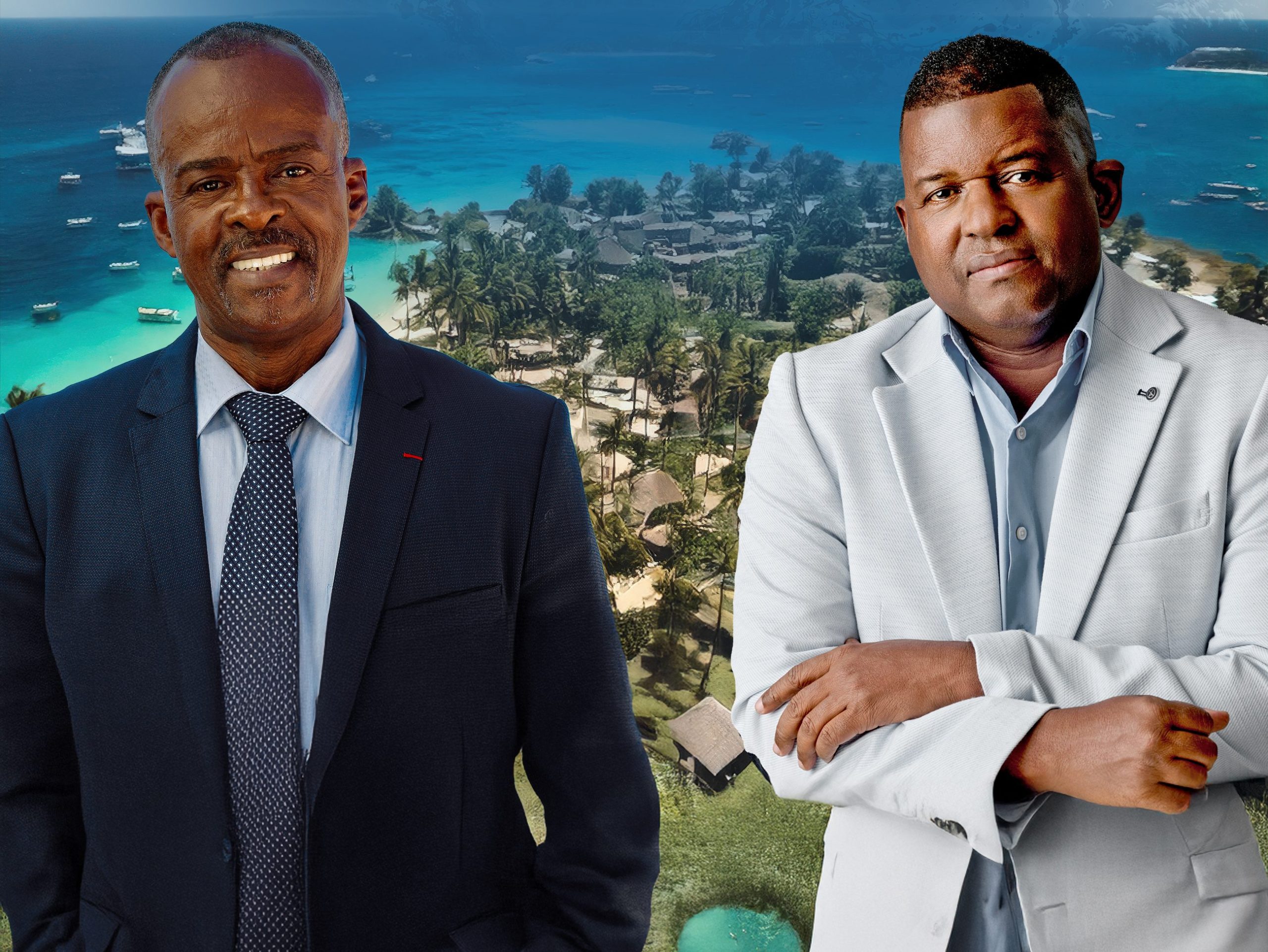 Vision économique de la Guadeloupe à 10 ans avec Ary Chalus  et de Guy Losbar