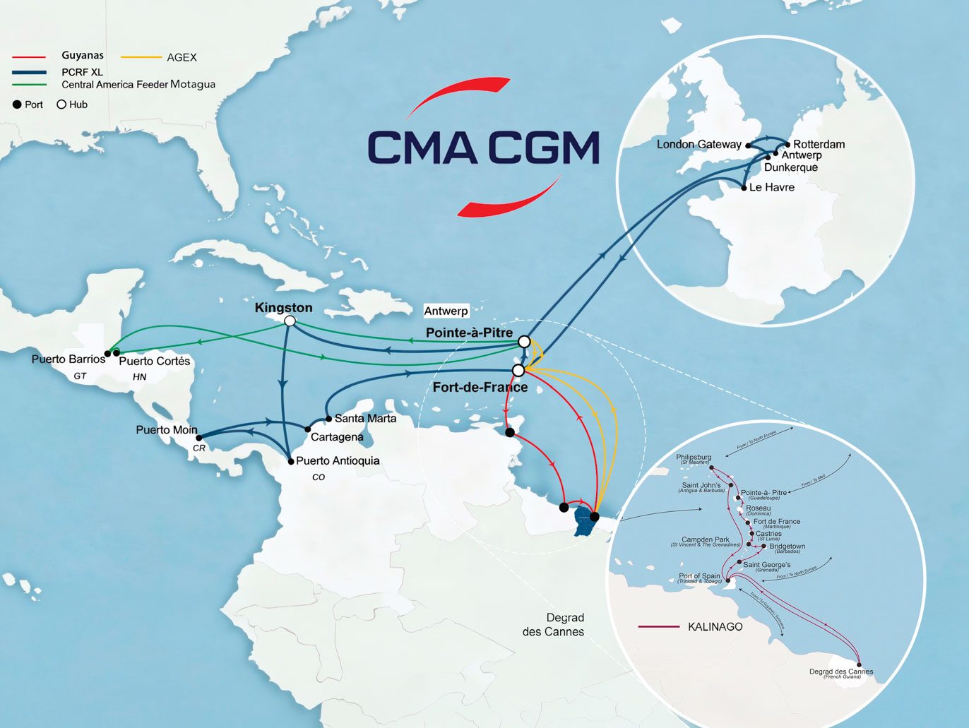 Hub Antilles : la vision de CMA CGM dans l’Amérique latine et la Caraïbe