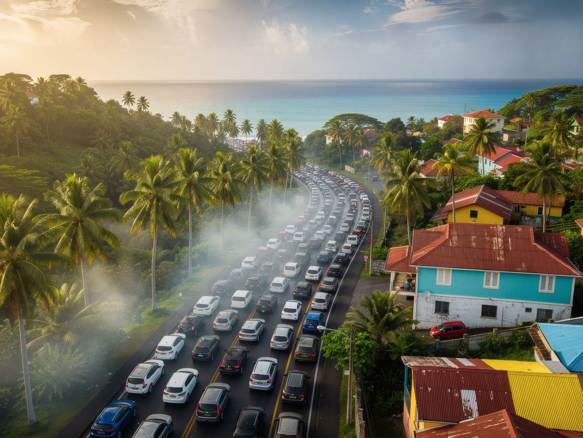 Mobilité en Martinique, en Guadeloupe et en Guyane : toujours trop la voiture !
